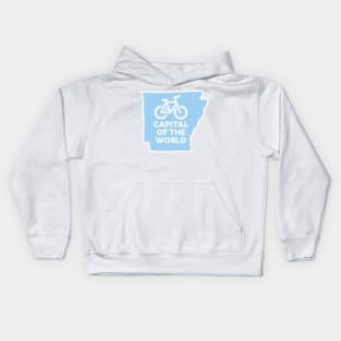 Arkansas bike Kids Hoodie